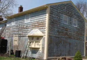 The Best Cedar &Amp; Wood Exterior Paint Coatings Cedar Collier-after-prep