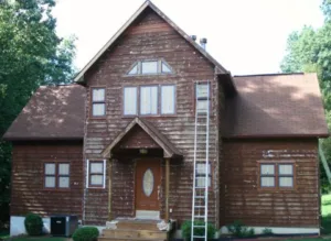 The Best Cedar &Amp; Wood Exterior Paint Coatings Cedar Hall-front-b4