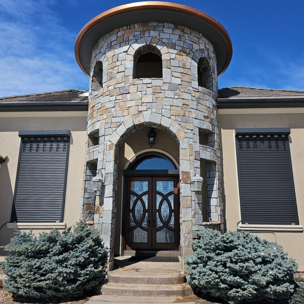 Stucco And Stone Home Transformation In Castle Rock, Co 4 stucco and stone home transformation in castle rock, co