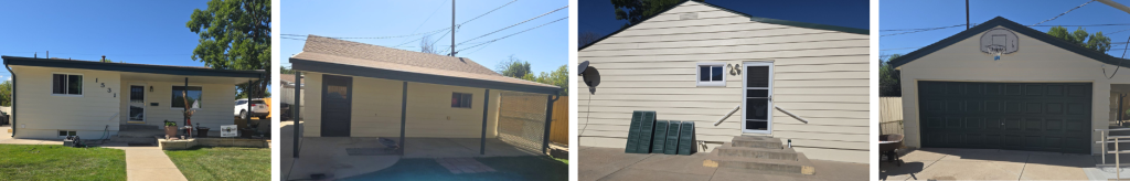 Denver Ranch Home Gets A New Life After images of a denver ranch home with new exterior paint.