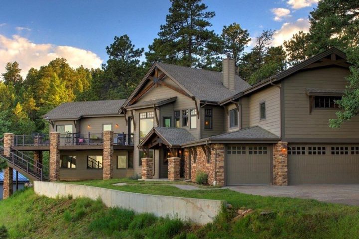 Golden colorado home with rhino shield